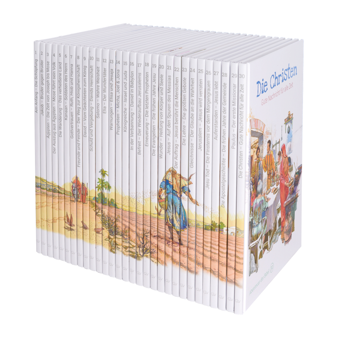 Kinderbibel in 30 Bänden - Abenteuer der Bibel - Anne de Graaf - CLV Verlag