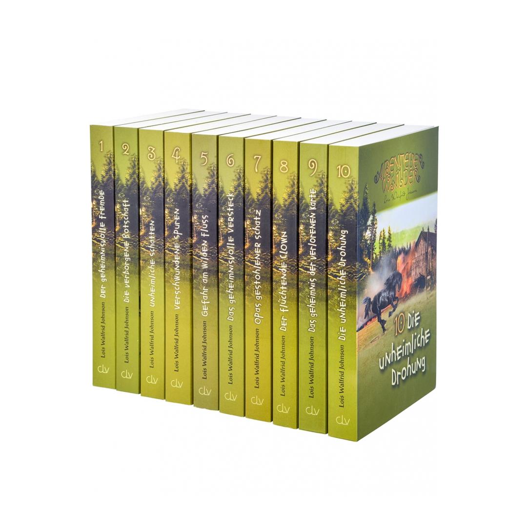 Buchpaket - Die Abenteuerwälder – Band 1-10 - Lois Walfrid Johnson CLV Verlag