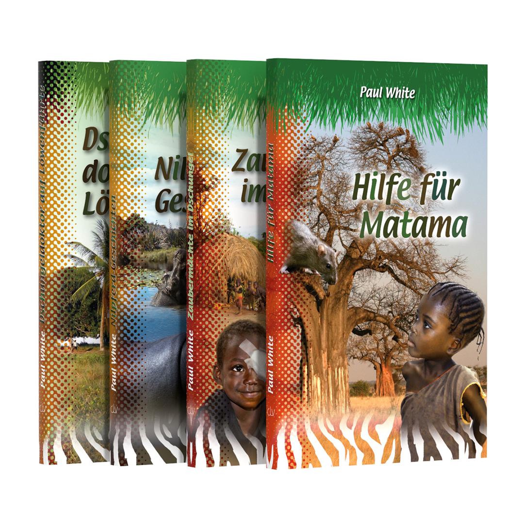 Buchpaket 1 – Dschungeldoktor – 4 Bände im Paket - Paul White CLV Verlag