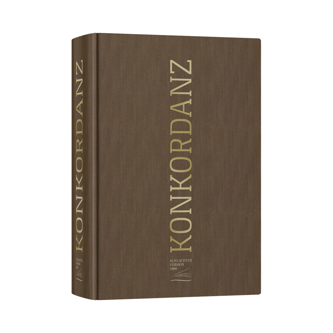 Konkordanz zur Schlachter 2000 Bibel CLV Verlag
