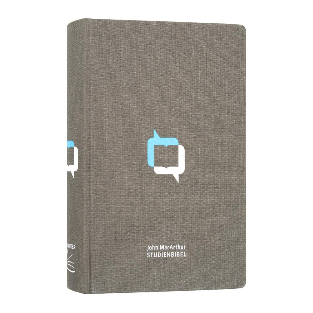 MacArthur Studienbibel – Schlachter 2000 (Hardcover, grau) - John F. MacArthur CLV Verlag